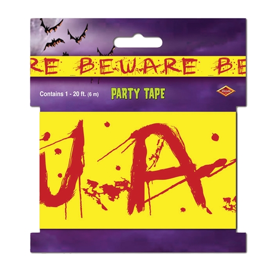 BEWARE PARTY TAPE