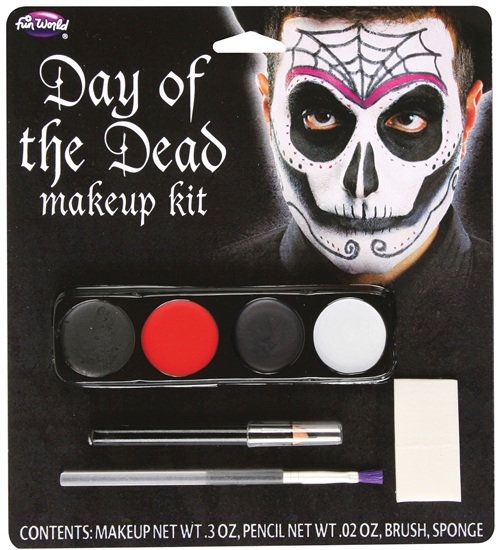 DAY OF THE DEAD M/U KITS MALE