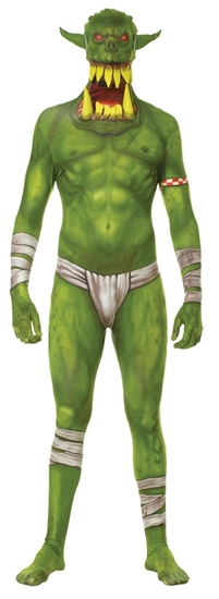Picture of Morph Jaw Dropper Green Adult Costume