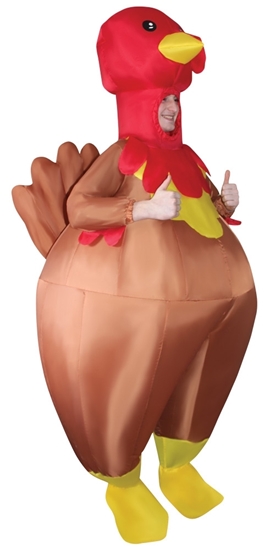 Picture of Turkey Inflatable Bouncer Costume