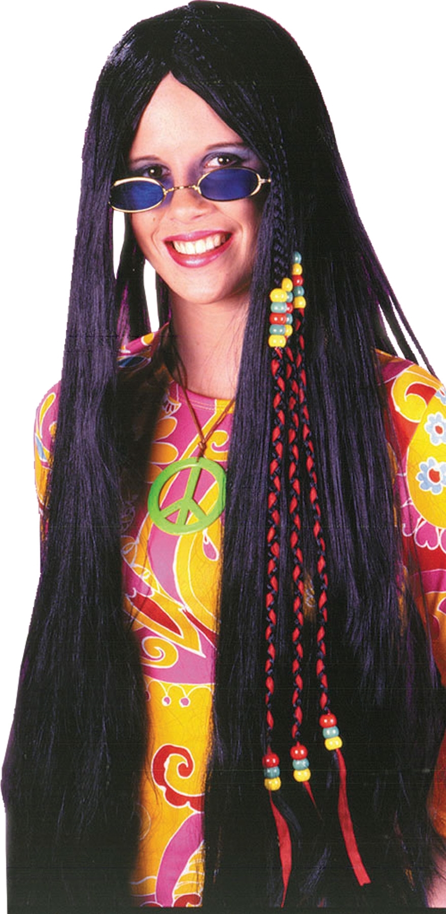Picture of 33" Braided Hippie Women Wig