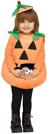 Picture of Candy Collector Pumpkin Toddler Costume