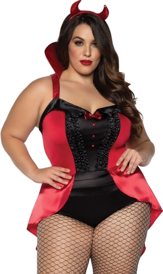 Picture of Women's Plus Size Devilish Darling Costume