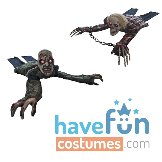 Picture of Crawling Skeleton Zombie Animated prop