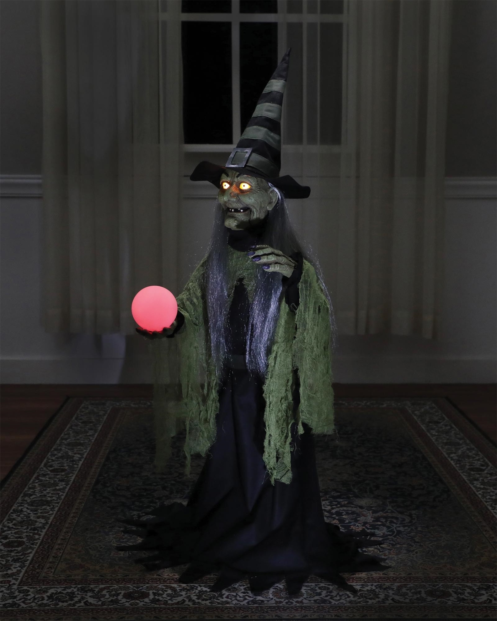 Picture of 36" Fortune Teller Witch Animated Prop